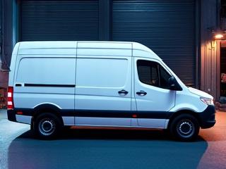 High roof Sprinter van for palletized expedited freight